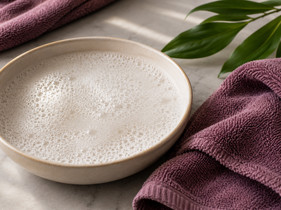 Soapy Water and Towel