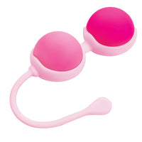 Silicone Kegel Ball Duo – 56g Weighted Set with Flexible Cord