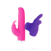 The Mini Rabbit and Finger Rabbit Couple's Playtime Set