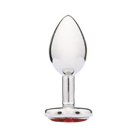 Heart Jeweled Metal Butt Plug