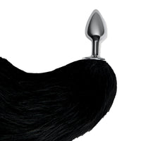 Metal Fox Tail Butt Plug