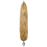 Metal Brown Fox Tail Butt Plug