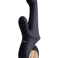 Bodywand G-Play Come Hither and Clitoral Vibe - Black