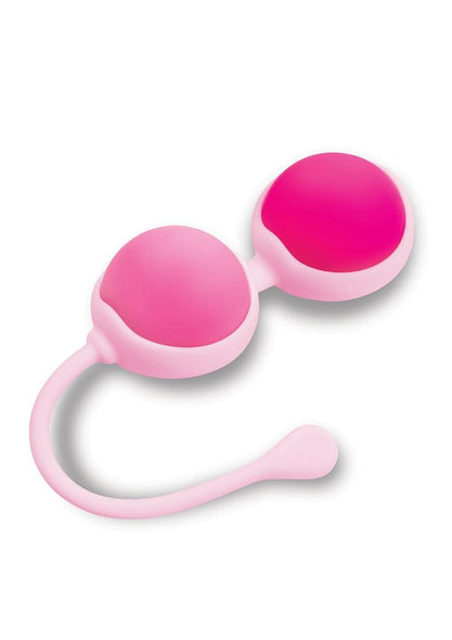 Silicone Kegel Ball Duo – 56g Weighted Set with Flexible Cord
