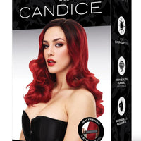 Candice Wig - Black/Red