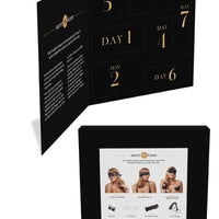 Secret Kisses 7 Day Advent - Black/Gold