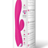 The Classic Silicone Rabbit - Hot Pink/Pink