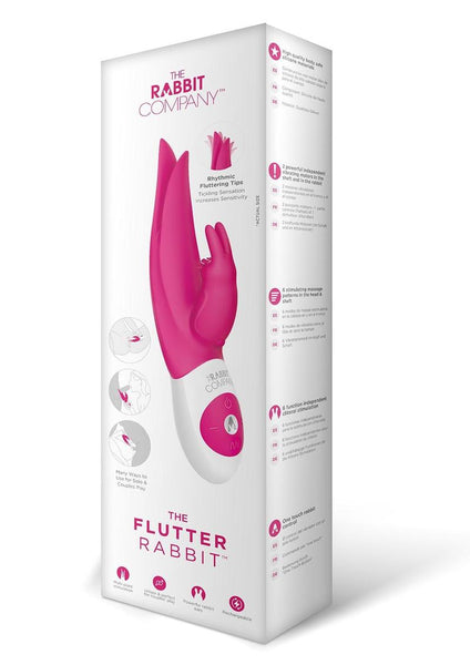 flutter sex toy Fairy Flutter Rabbit Vibrator Pink - Play with Me