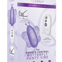 Remote Control Butterfly Panty Vibe - Purple